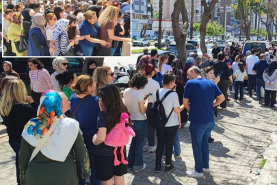 Ezilme tehlikesi geçirdiler! Tüm ürünlerin fiyatı 100 liraya indi... Dükkan önünde izdiham yaşandı