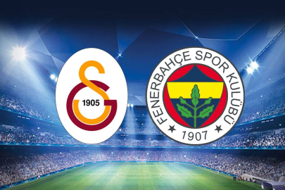 Galatasaray - Fenerbahçe derbisinin ilk 11'leri belli oldu