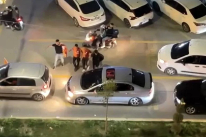 Osmaniye'de Galatasaray'ın derbi galibiyeti sonrası konvoy yapıldı