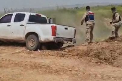 Şanlıurfa'da sınır hattında nefes kesen kovalamaca