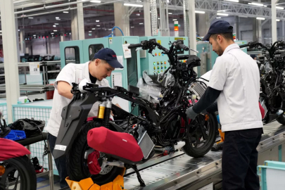 Otomotiv devi Türkiye'de motosiklet üretimine başladı! Hedef yıllık 100 bin...