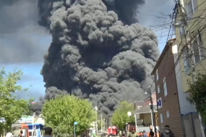 Rusya'da petrol rafinerisine İHA saldırısı! Söndürme çalışmaları sürüyor...