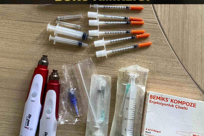 Estetik salonlarında yasaklı ekipman operasyonu