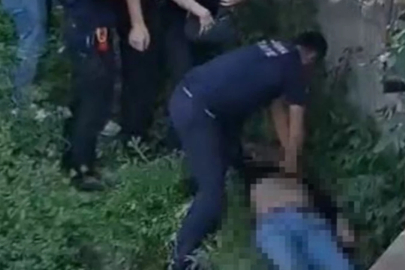 Sulama kanalına düşen kişi can verdi