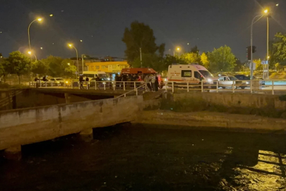 Adana'da sulama kanalına düşen genç gözden kayboldu
