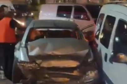 Bursa'nın ana arterinde zincirleme kaza!