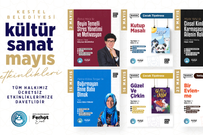 Kestel Belediyesi’nden Mayıs’ta Dolu Dolu Kültür Sanat Programı