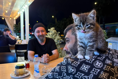 Madde bağımlılığından yavru kedi sayesinde kurtuldu