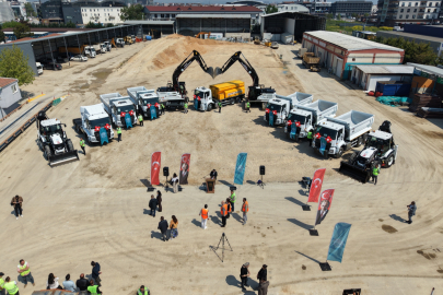 Nilüfer Belediyesi’nin yeni araçları yollarda