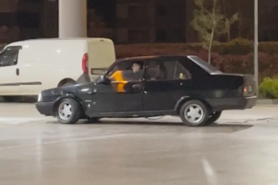 Bursa'da akaryakıt istasyonunda drift! O anlar kayda alındı...
