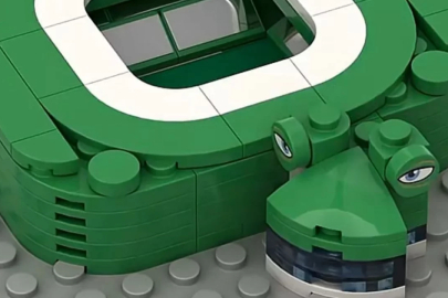 Bursaspor'un stadyumuna LEGO dokunuşu
