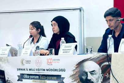 Şırnak'ta "Safahat" panelinde gençler Akif'in fikir dünyası ele alındı