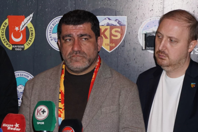 Kayserispor Başkanı Nurettin Açıkalın: Kaybettiğimiz bir şey yok