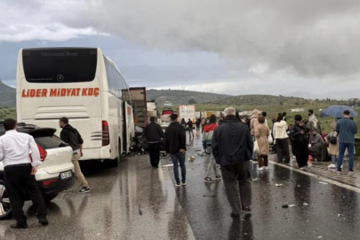 TAG Otoyolu'nda zincirleme trafik kazası: Çok sayıda yaralı var...
