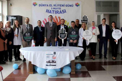 Kayseri Devlet Hastanesi'nde 'el hijyeni' eğitimi