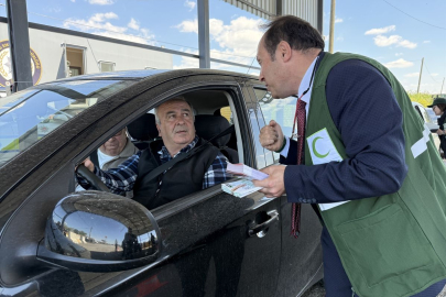 Tekirdağ'da sürücülere "ekran bağımlılığı" uyarısı
