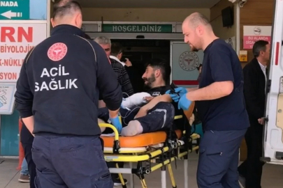Bursa'da demir kesimi faciası! Kanlar içinde kaldı...