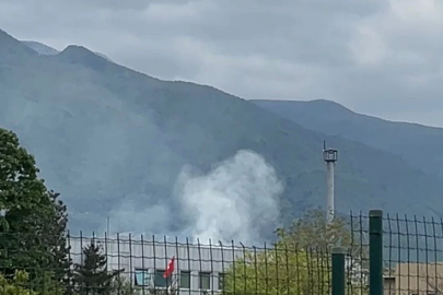 Bursa'da fabrika dumanları dağ manzarasını gölgeledi!