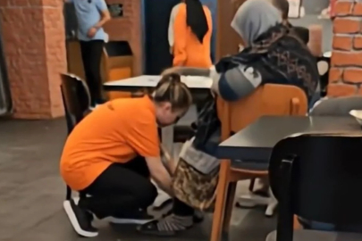 Bursa'da gönülleri ısıtan hareket! Köfteci Yusuf çalışanı takdir topladı...