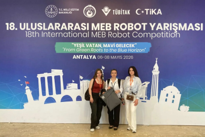 Bursa'da öğrencilerden uluslararası robot yarışmasında başarı