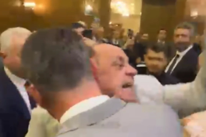 BUSKİ Genel Kurulu'nda su tartışması! Vatandaş salona daldı, ortalık bir anda karıştı...