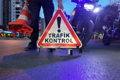 Mersin'de trafikte kural ihlali yapan sürücülere ceza yağdı