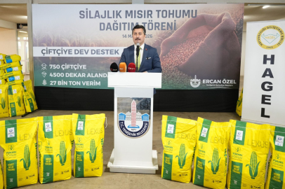 Yenişehir'de Üreticiye Dev Destek: 750 Çiftçiye Silajlık Mısır Tohumu Dağıtıldı