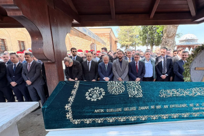 Egemen Bağış'ın kayınpederi Mehmet Şener son yolculuğuna uğurlandı!