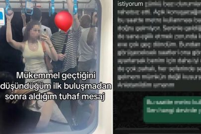 İlk buluşma sonrası erkek arkadaşından gelen mesajla şoke oldu!
