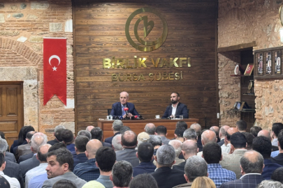 Numan Kurtulmuş Bursa'da STK temsilcileriyle buluştu