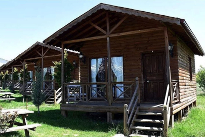 Tatil için geldiği bungalovda can verdi!