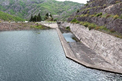 Almus Barajı'nda dolusavağa 50 santim kaldı