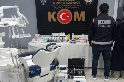 Bursa'da sahte diş hekimi skandalı! Karı koca suçüstü yakalandı...