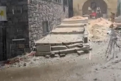 Meteoroloji uyarmıştı... Bursa'da gece boyunca süren yağış doluya dönüştü