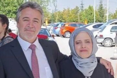 Oğulları tarafından öldürülen veteriner çift, toprağa verildi