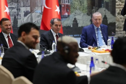 Cumhurbaşkanı Erdoğan, Galatasaray'ı kabul etti