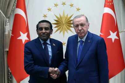 Cumhurbaşkanı Erdoğan, Sudan Başbakanı İdris'i ağırladı