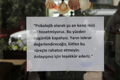 Esnafın dükkana astığı not şoke etti!