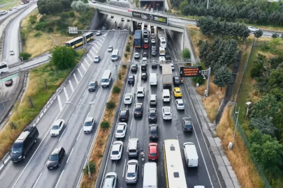 İstanbul'da trafik alarmı: Akşam saatlerinde yoğunluk yüzde 85'e dayandı