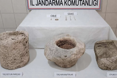 Tarihi eser operasyonu: Roma dönemi eserleri ele geçirildi!