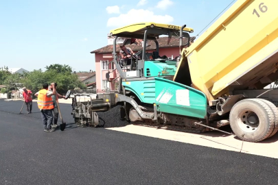 Osmangazi Belediyesi 900 Ton Asfalt Döktü