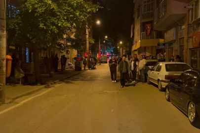 Bursa'da bir mahalle evlerini terk etti!