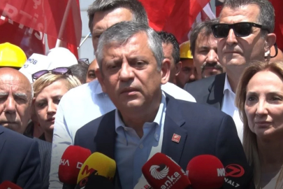 Özgür Özel'den Doruk Madencilik işçilerine destek: "Alın teri ödenene kadar mücadele sürecek"