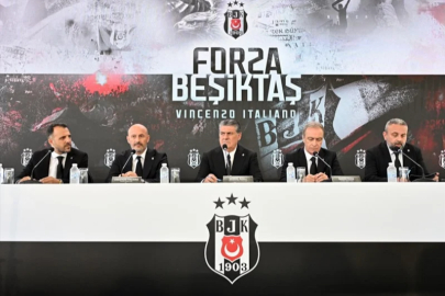 Beşiktaş'ta Vincenzo Italiano için imza töreni