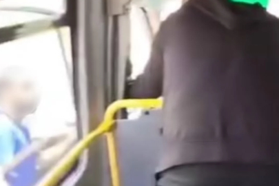 Bursa'da minibüste akılalmaz kavga!