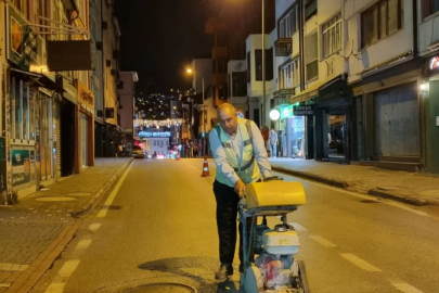 Bursa'nın turist rotasında bakım çalışması