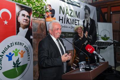 Nazım Hikmet Osmangazi’de Şiir ve Şarkılarla Anıldı