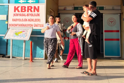 Bursa'da mangal ateşine düşen çocuk hastanelik oldu...