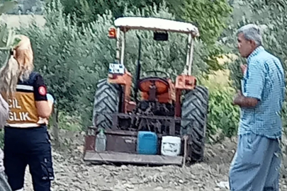 Mersin'de traktörün altında kalan adam feci şekilde can verdi...