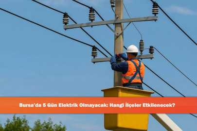 Bursa'da 5 Gün Elektrik Olmayacak: Hangi İlçeler Etkilenecek?